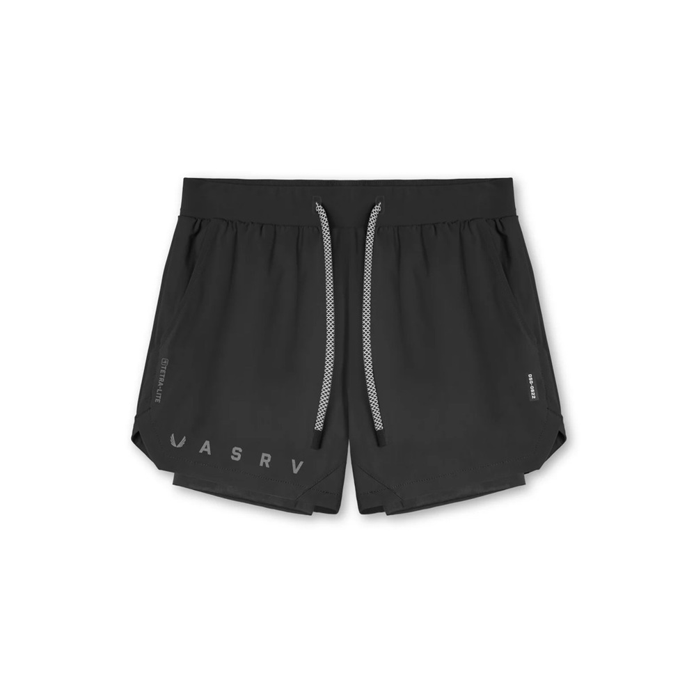 ASRV 0622. TETRA-LITE™ 5" Liner Short - Black Reflective
